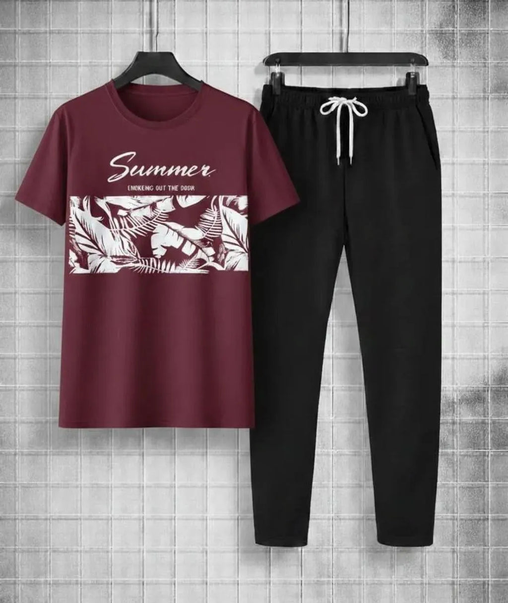 Printed Track Suit for Men Micro Interlock