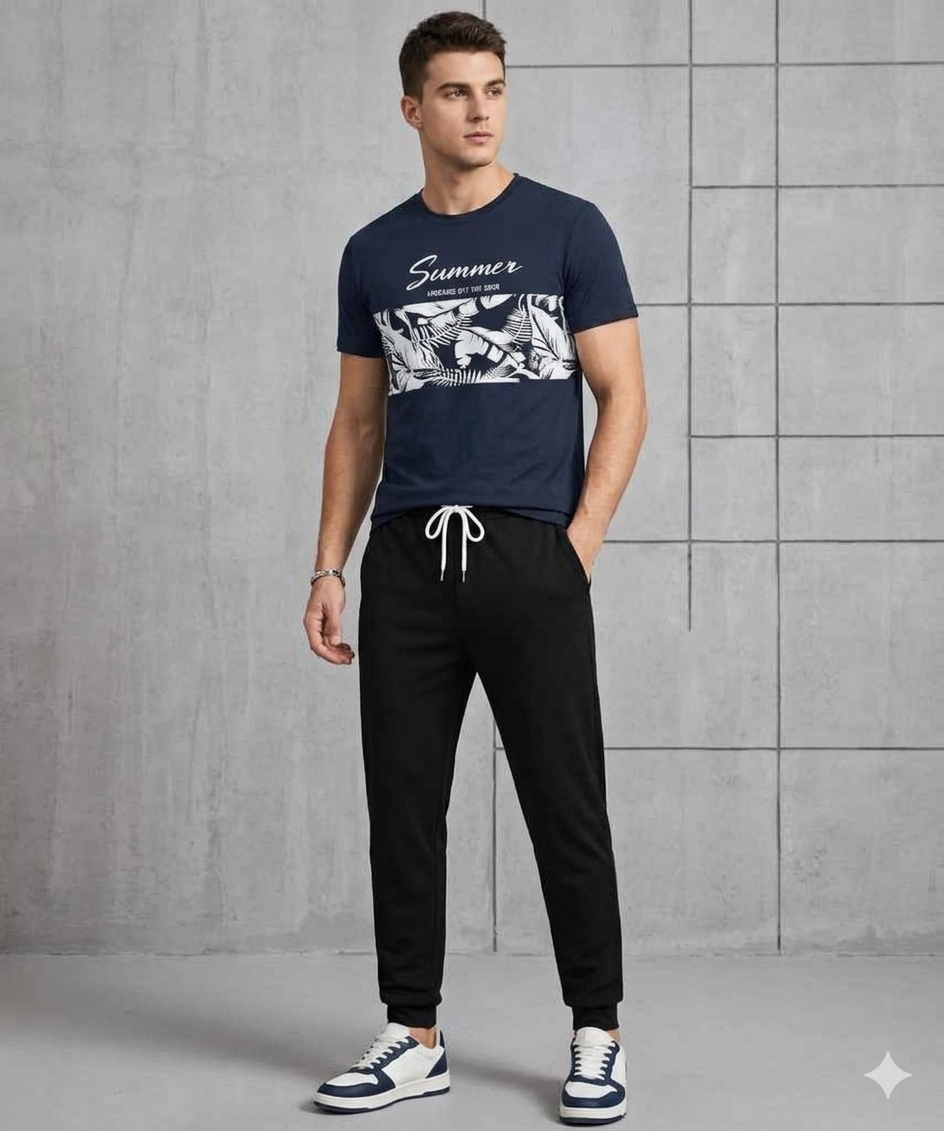 Printed Track Suit for Men Micro Interlock